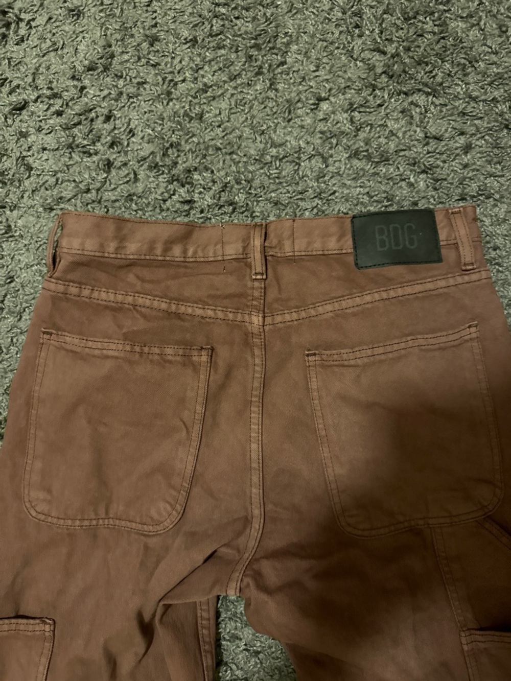 BDG Rust-Brown Slim Straight Chinos - Picture 5 of 5